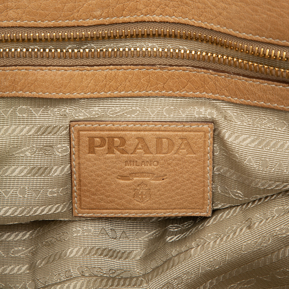 Pre-Loved Prada Cervo Antik Shopping Satchel - Picture 5 of 6